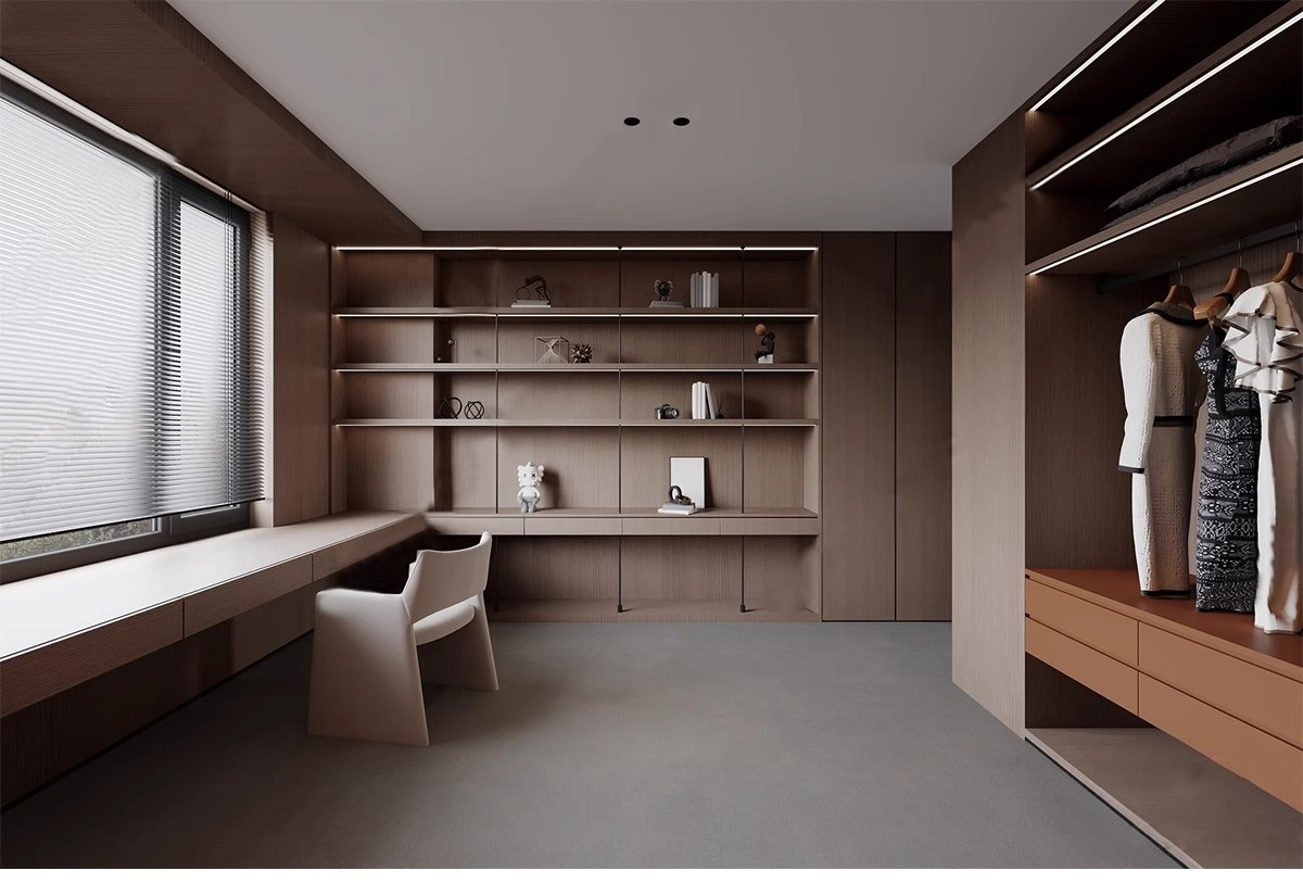 图片[20]-衣帽间草图大师SU模型sketchup室内设计卧室衣柜素材更衣室服装间-大怪兽分享