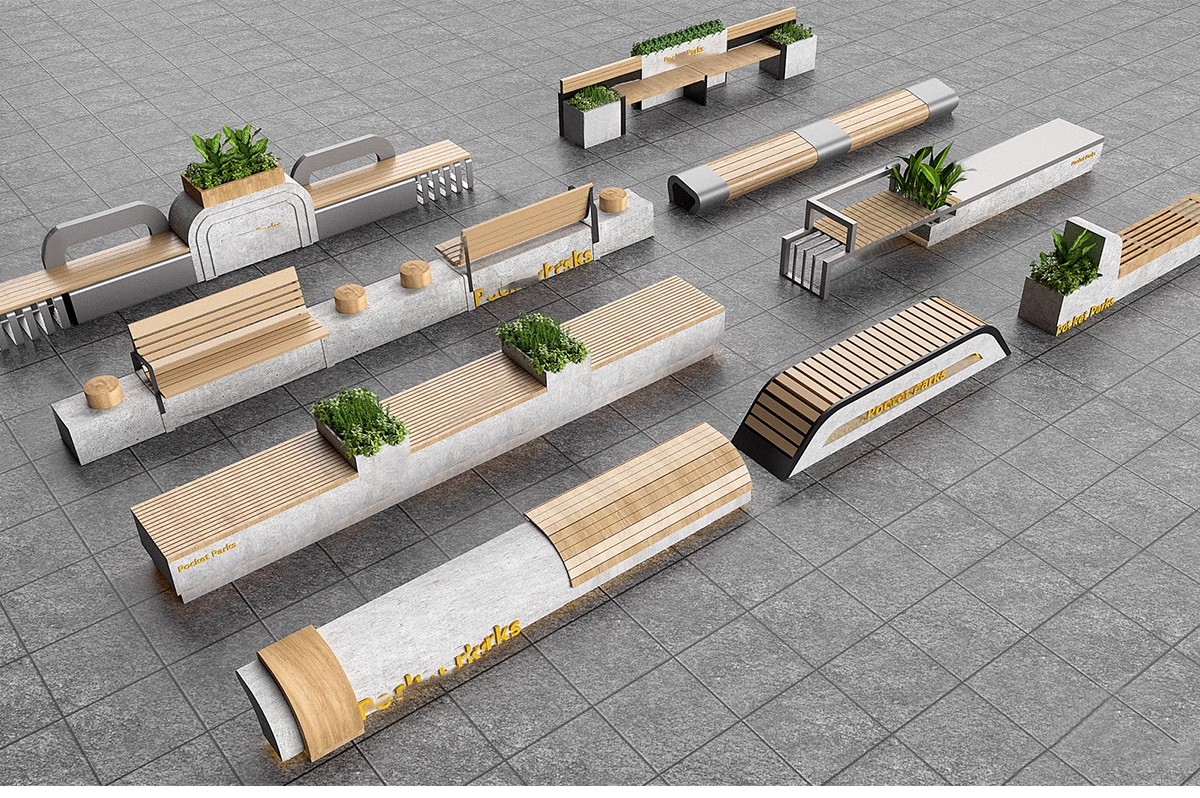 图片[21]-园林异形树桌户外吧台现代公园景观树池创意休闲座椅卡座SU模型-大怪兽分享