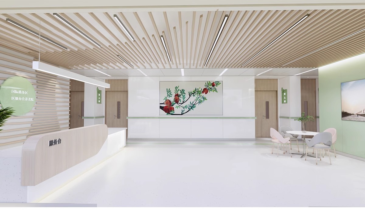 图片[21]-草图大师现代养老院福利院疗养中心大厅活动室卧室SU模型室内设计-大怪兽分享