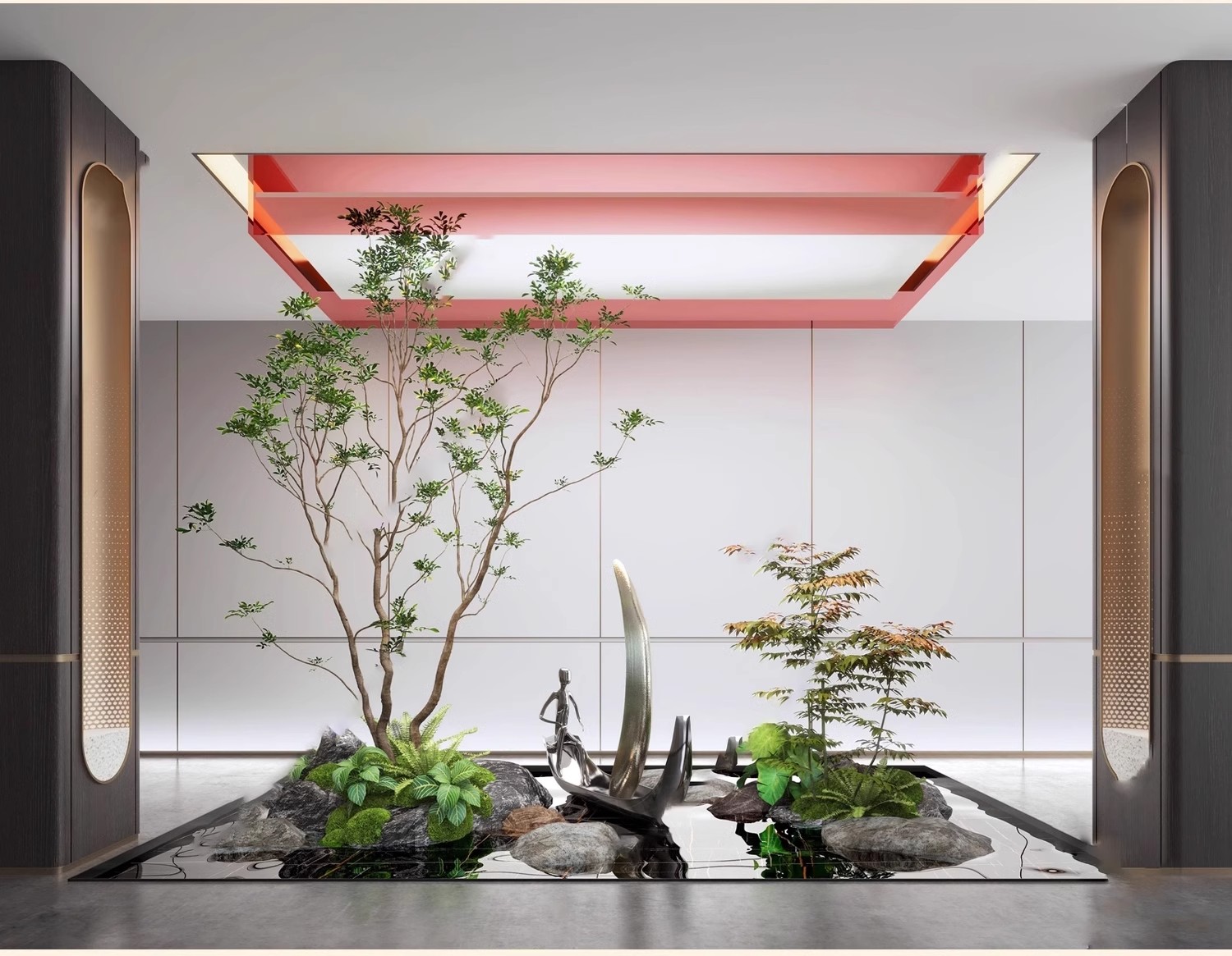 图片[21]-2025室内造景庭院景观小品3d模型中式植物绿植花园3dmax模型素材-大怪兽分享