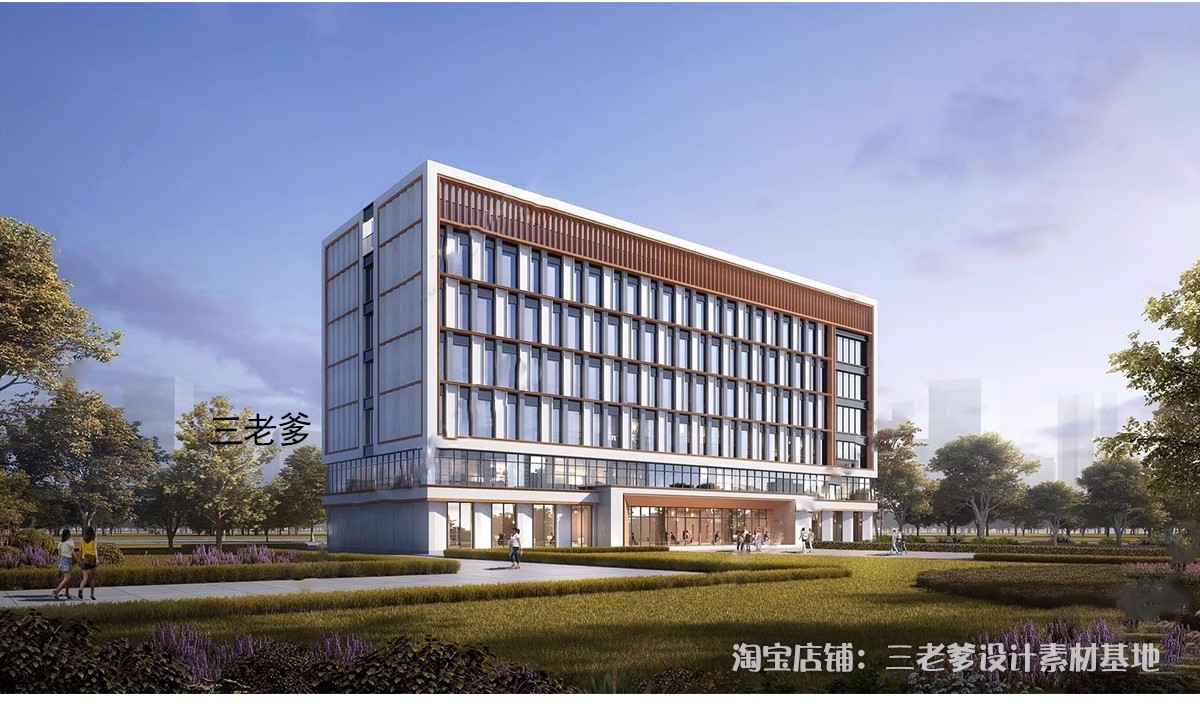 图片[21]-宿舍楼SU模型现代工厂区学校学生寝室职工公寓楼住宅建筑草图大师-大怪兽分享