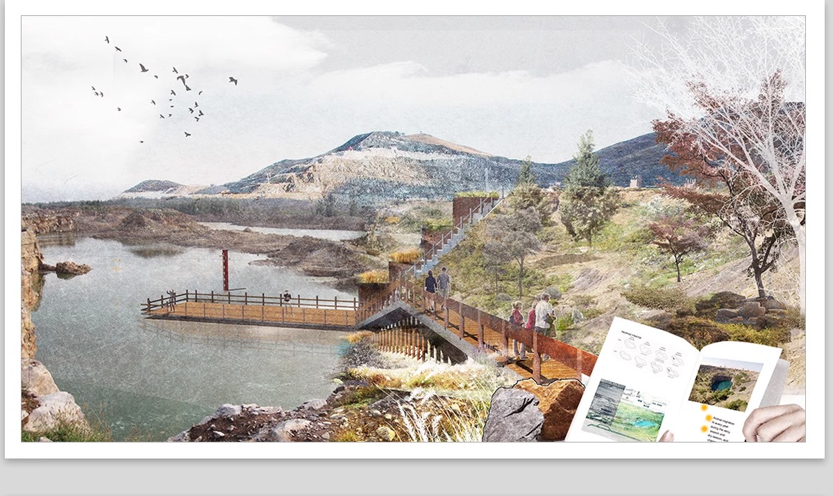 图片[21]-小清新竞赛风PS公园广场建筑景观插画风拼贴风效果图后期PSD素材-大怪兽分享