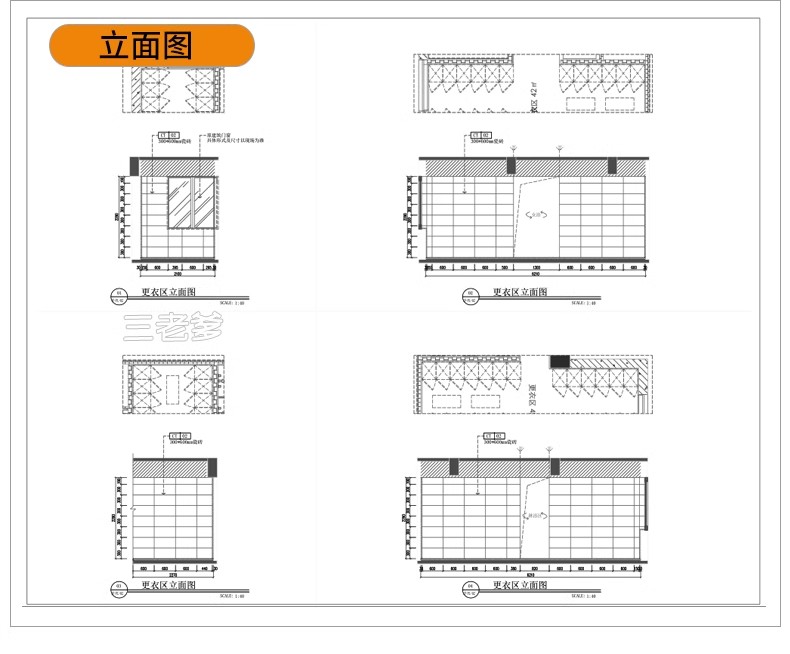 图片[21]-运动健身器械CAD图库健身房会所小区器材户外设备CAD图纸模块素材-大怪兽分享