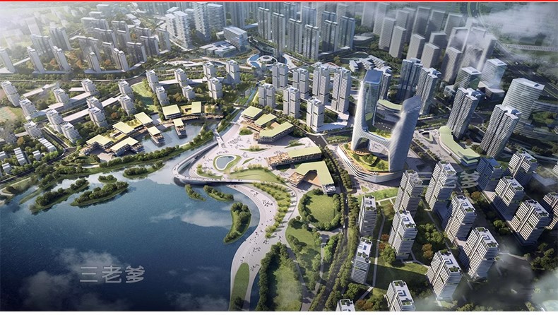 图片[22]-城市设计规划SU模型白膜白模景观建筑鸟瞰草图大师sketchup素材库-大怪兽分享