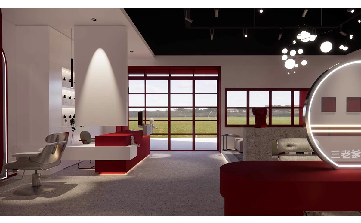 图片[22]-理发店CAD施工图美发厅洗头房沙龙平面布置布局室内图库器材美甲-大怪兽分享