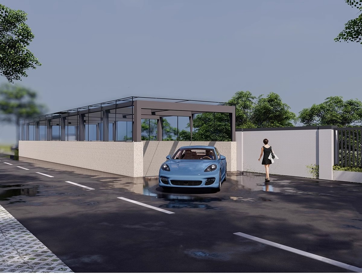 图片[21]-小区景观构筑物住宅建筑地下停车库停车场出入口SU模型库草图大师-大怪兽分享