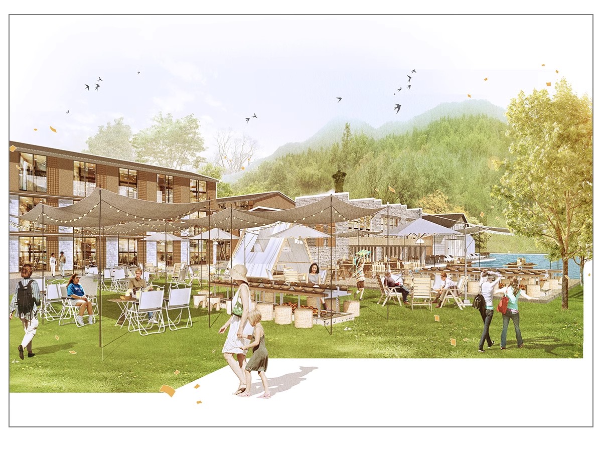 图片[21]-竞赛拼贴风高级灰景观园林建筑公园广场PS效果图素材PSD分层源件-大怪兽分享