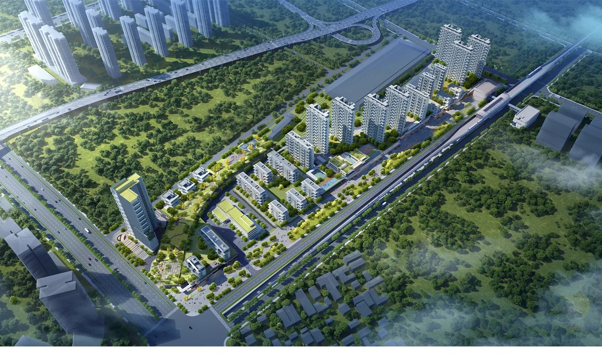 图片[22]-草图大师小区楼盘居住区住宅楼房屋鸟瞰别墅sketchup素材su模型库-大怪兽分享
