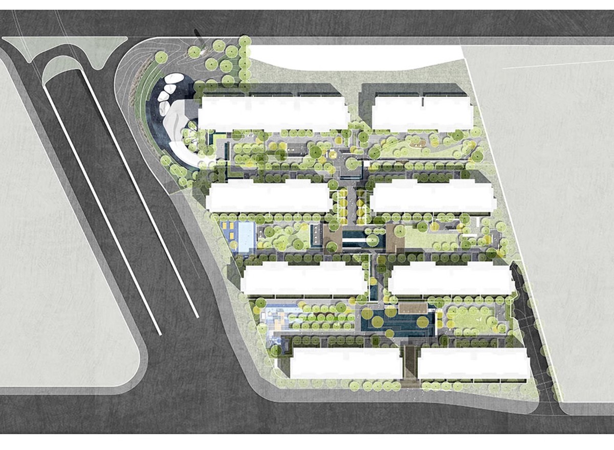 图片[27]-居住小区规划PSD总平面图设计素材 住宅园林景观PS彩色平面效果图-大怪兽分享