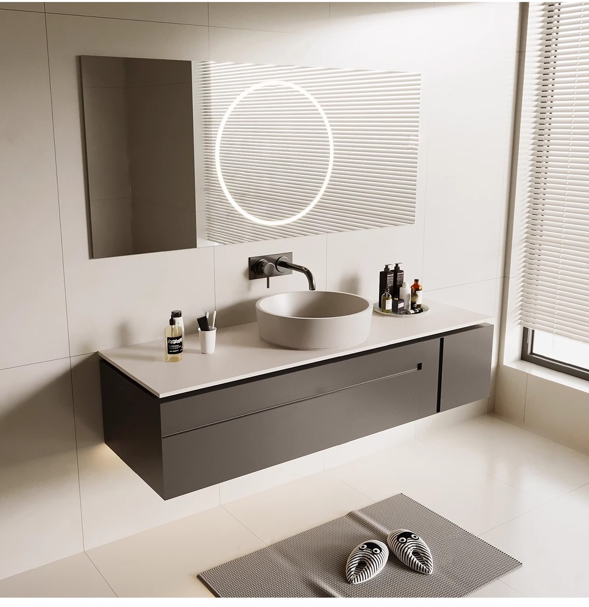 图片[31]-浴室柜子草图大师卫生间洗手台盆镜子卫浴现代奶油单体家装su模型-大怪兽分享