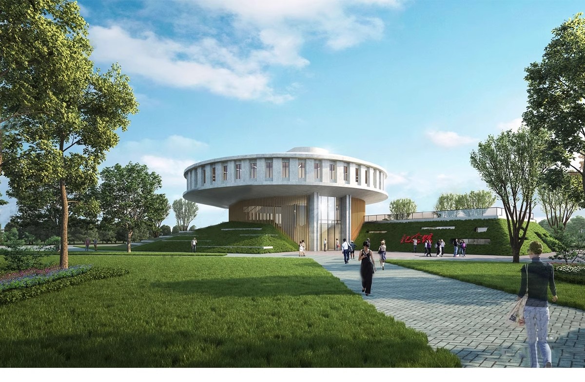 图片[23]-新中式传统文化展览馆展厅博物馆历史陈列馆建筑草图大师SU模型库-大怪兽分享