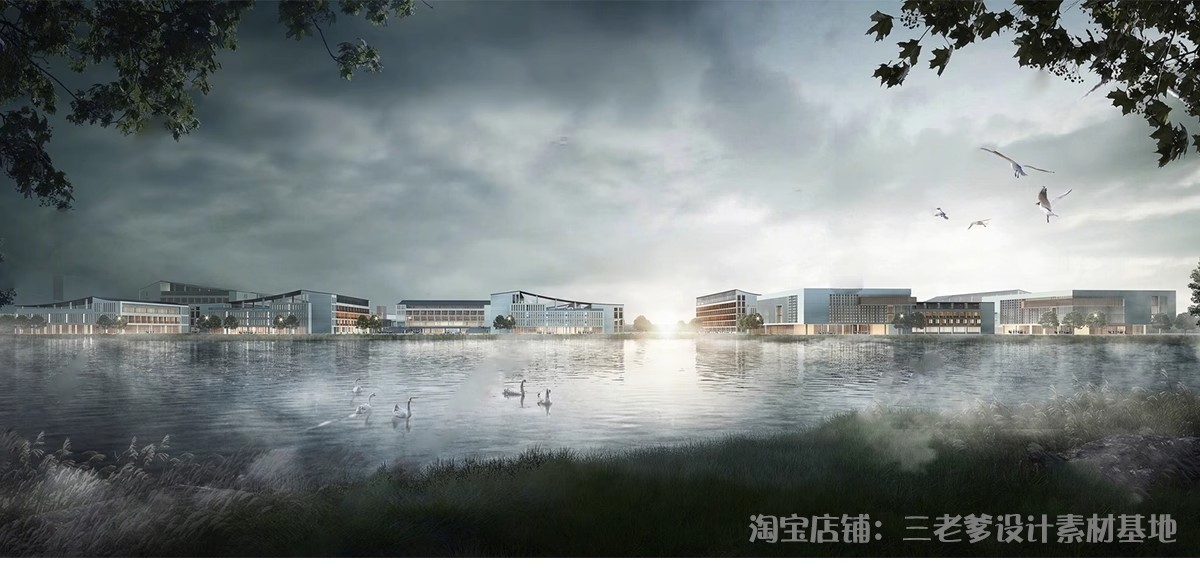 图片[23]-学校建筑大学实验中学小学SU模型校园景观室外教学楼草图大师素材-大怪兽分享