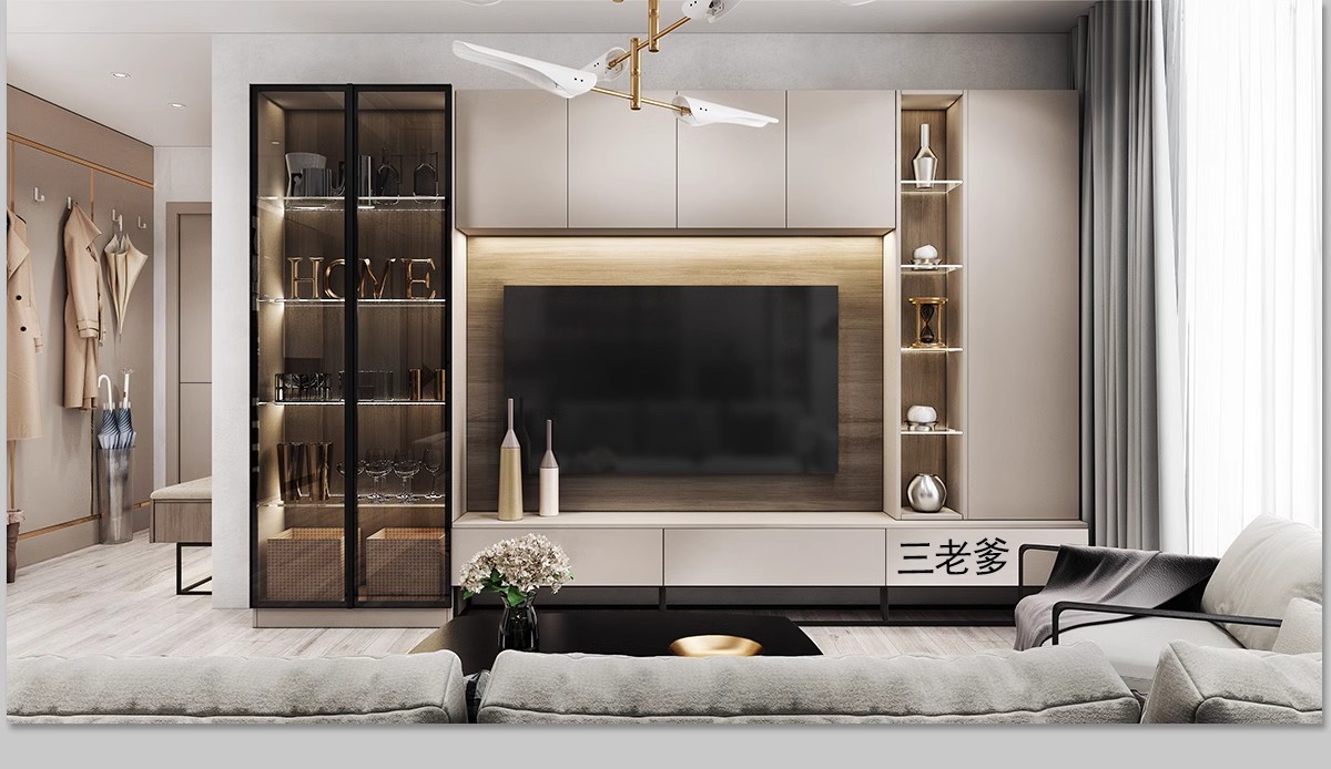 图片[21]-全屋定制CAD施工图纸 整套全套柜子衣柜装修室内家装设计效果图库-大怪兽分享