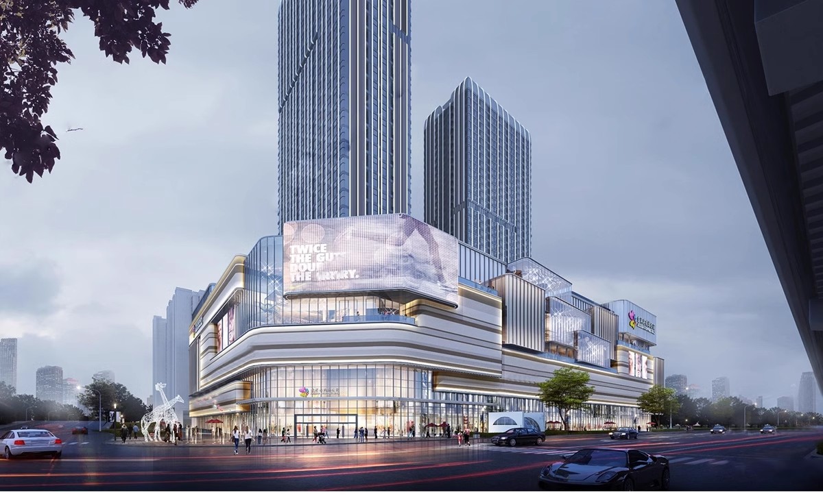 图片[23]-现代商业综合体商城商场购物中心步行街广场草图大师SU模型素材-大怪兽分享