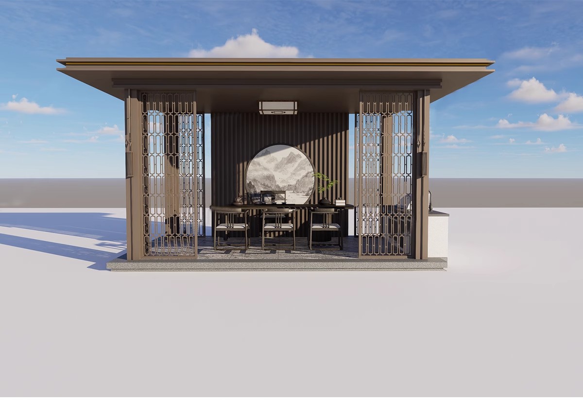 图片[22]-凉亭子廊架SU模型中式欧式古建园林sketchup建筑景观构件设计素材-大怪兽分享