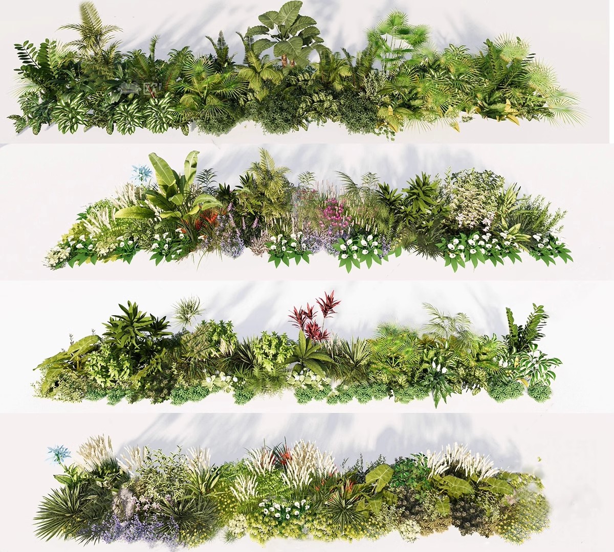 图片[19]-园林景观庭院植物三维真实花草树木乔木花卉灌木草图大师SU模型库-大怪兽分享