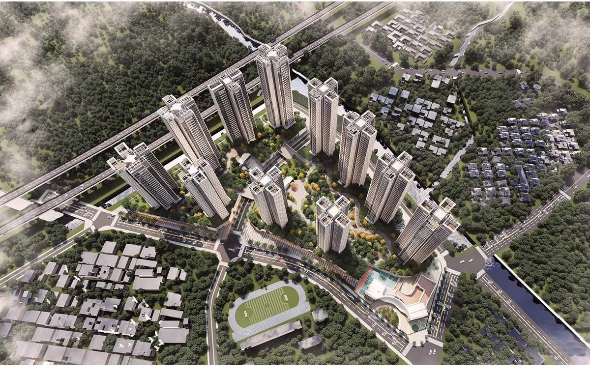 图片[23]-草图大师小区楼盘居住区住宅楼房屋鸟瞰别墅sketchup素材su模型库-大怪兽分享