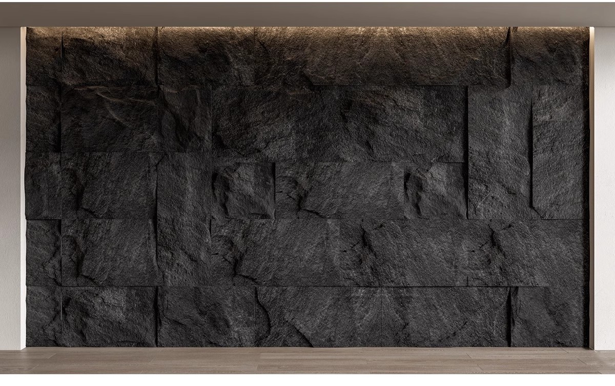 图片[23]-毛石墙面文化石熔积岩水泥石墙岩石浮雕背景墙草图大师单体SU模型-大怪兽分享