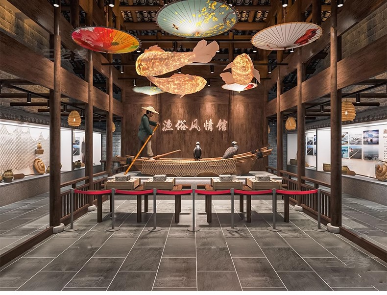 图片[24]-中式乡村民俗农业农耕文化农村特色展厅展馆博物馆SU模型草图大师-大怪兽分享