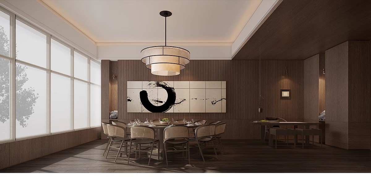 图片[14]-会所CAD施工图 装修设计禅意茶楼餐饮餐厅私人包厢工装素材效果图-大怪兽分享