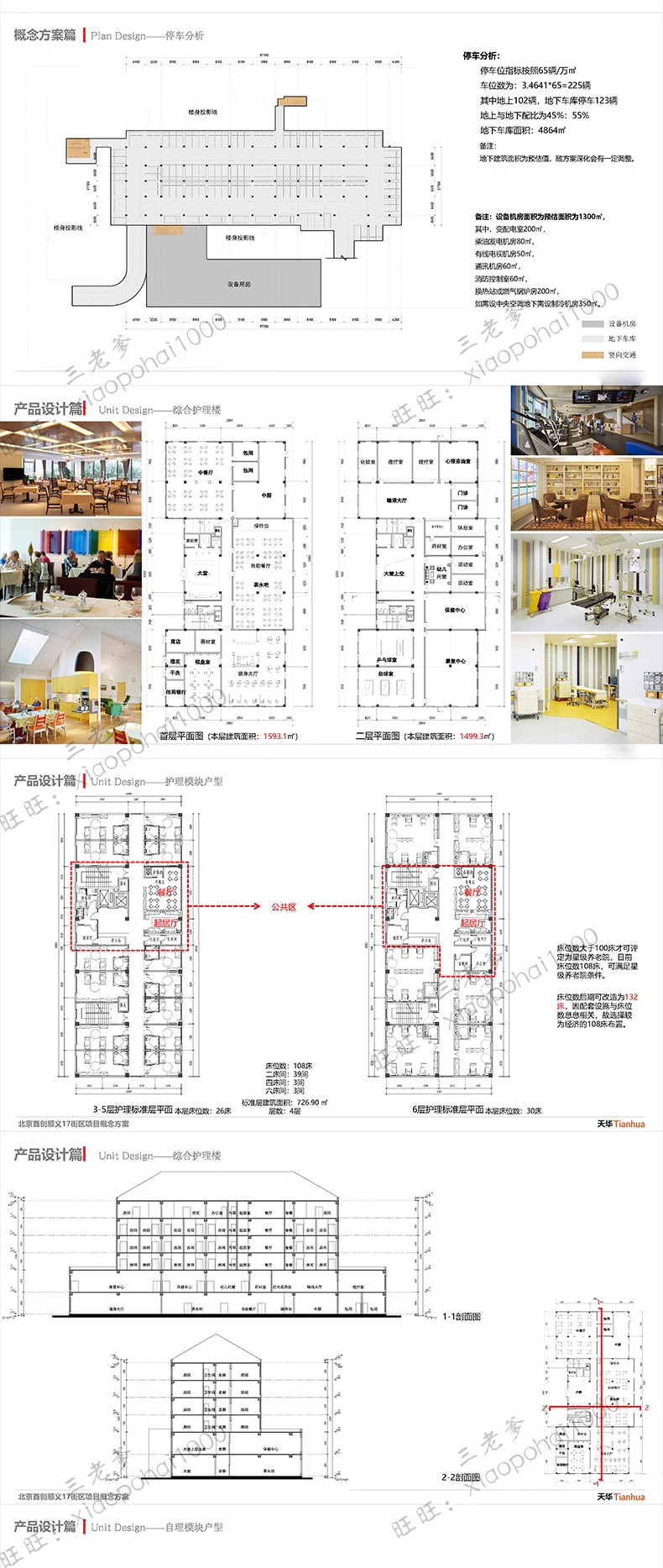 图片[24]-养老院社区养老服务中心建筑设计CAD施工图方案平面布置图PPT方案-大怪兽分享