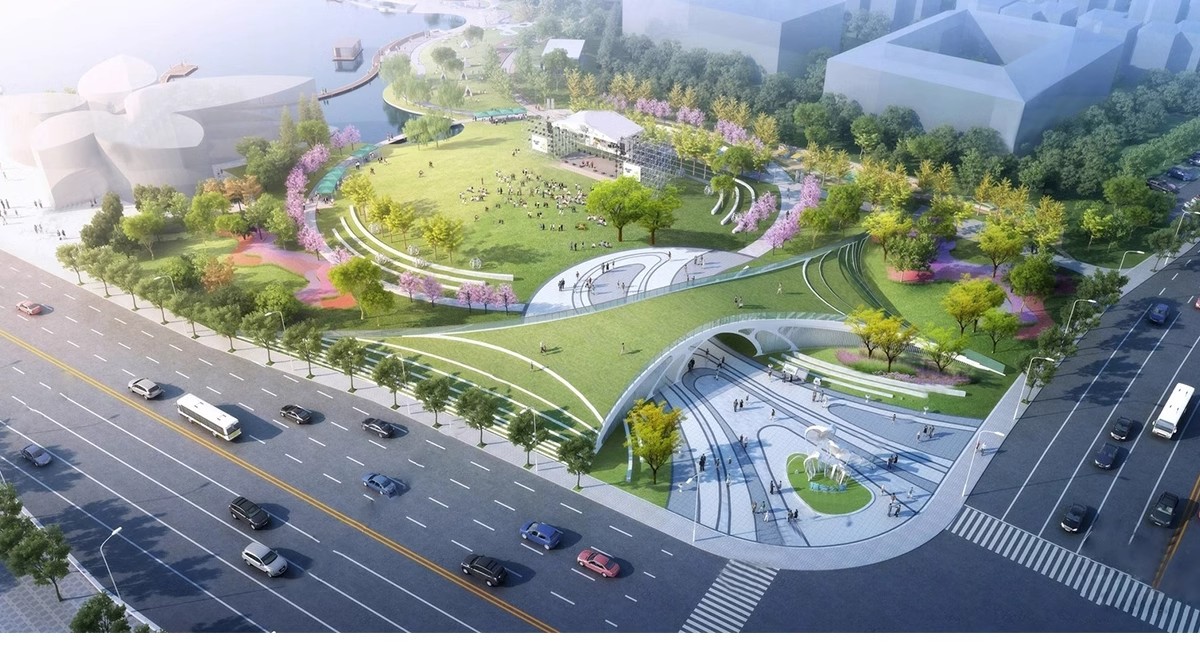 图片[23]-现代公园广场小游园园林节点景观树池座椅坐凳小品草图大师SU模型-大怪兽分享