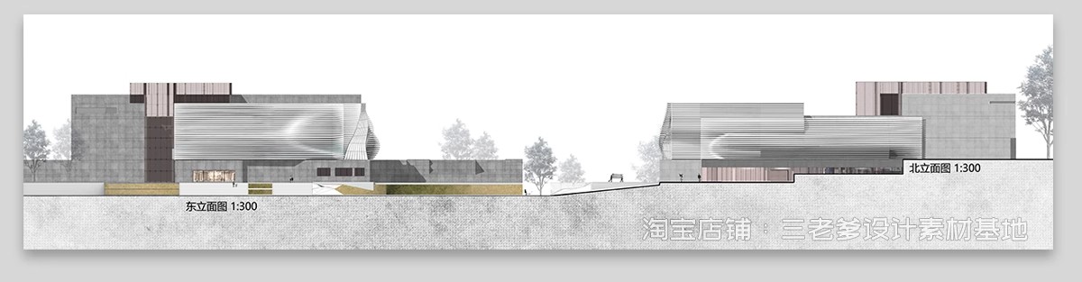 图片[25]-爆炸分层轴侧分析图PSD分层 建筑景观空间竞赛风插画风ps展板素材-大怪兽分享