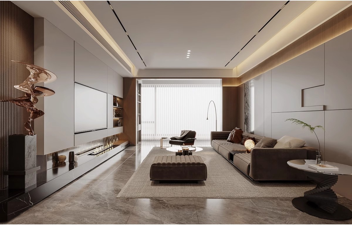 图片[24]-意式风格3d模型家装室内客厅现代轻奢意大利沙发家具双人床3dmax-大怪兽分享