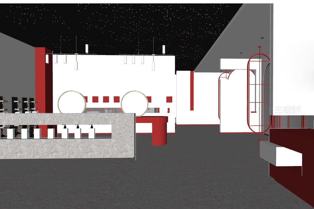 图片[25]-理发店CAD施工图美发厅洗头房沙龙平面布置布局室内图库器材美甲-大怪兽分享