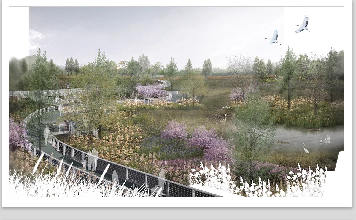 图片[25]-小清新竞赛风PS公园广场建筑景观插画风拼贴风效果图后期PSD素材-大怪兽分享