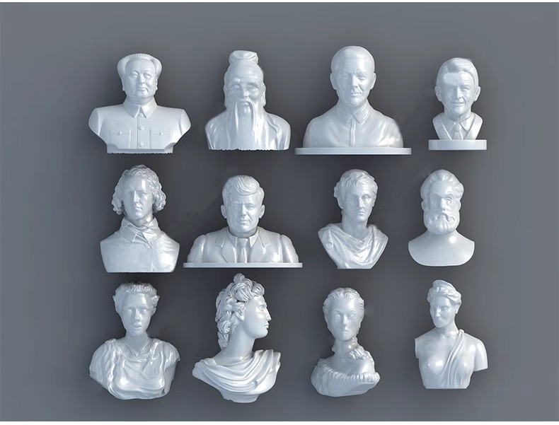 图片[25]-古代圣贤近代伟人历史人物石雕孔子景观雕塑小品su模型库草图大师-大怪兽分享