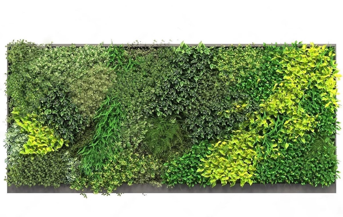 图片[32]-室内植物绿植墙花架垂直绿化绿墙办公室酒店咖啡厅su模型sketchup-大怪兽分享