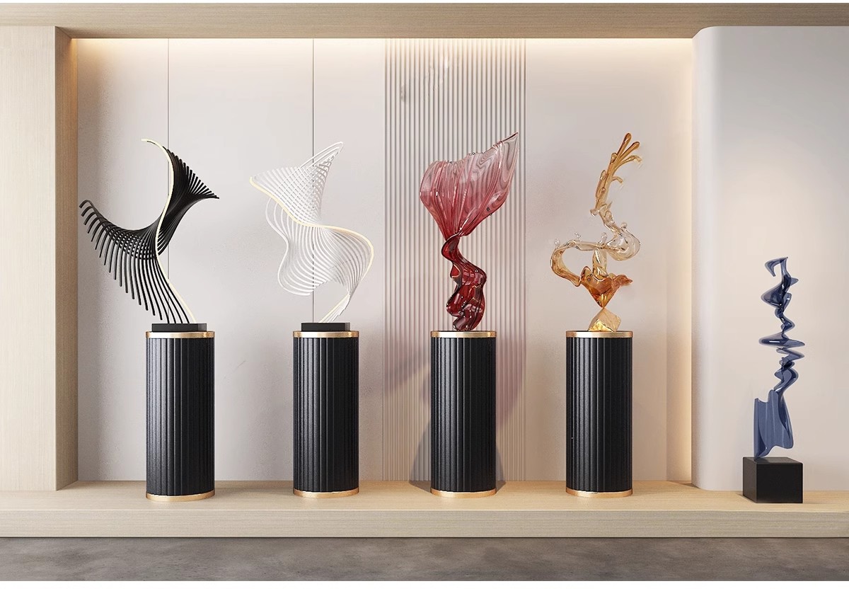 图片[37]-室内SU模型北欧创意雕塑摆件公仔现代装饰品组合挂画草图大师素材-大怪兽分享