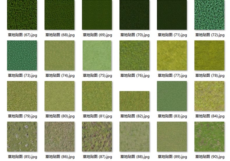 图片[26]-绿色纹理树PS素材竞赛风拼贴风小清新简约绿地鸟瞰轴测PSD文件PNG-大怪兽分享