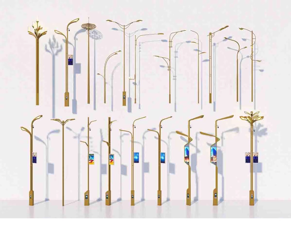 图片[24]-市政道路高杆灯太阳能景观灯广场玉兰灯城市路灯su模型库草图大师-大怪兽分享