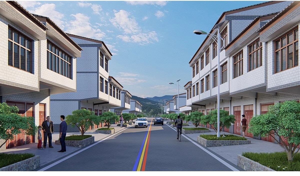 图片[25]-乡村住宅房屋建筑民居民房乡镇沿街楼房农村老房子改造su模型素材-大怪兽分享