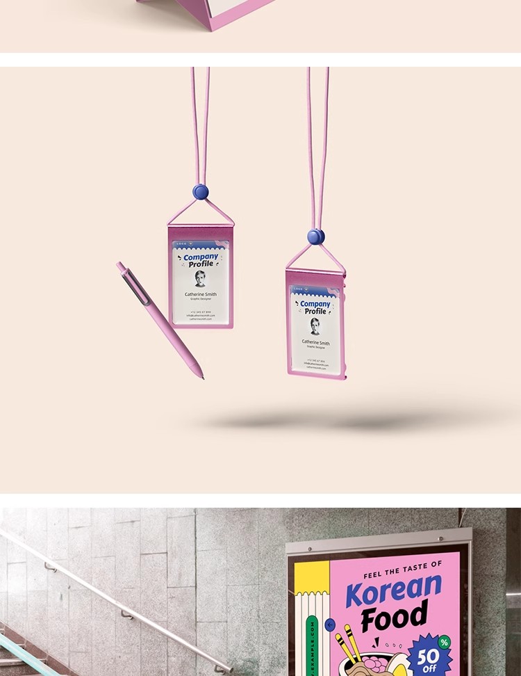 图片[3]-30款文创餐饮外卖品牌VI提案logo展示智能贴图样机PS设计素材模板-大怪兽分享