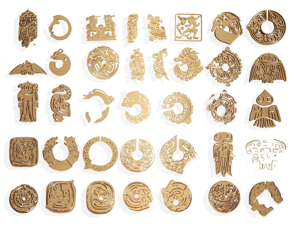 图片[26]-草图大师新中式角花角线花格窗花木雕金属镂空雕花窗镂花窗SU模型-大怪兽分享