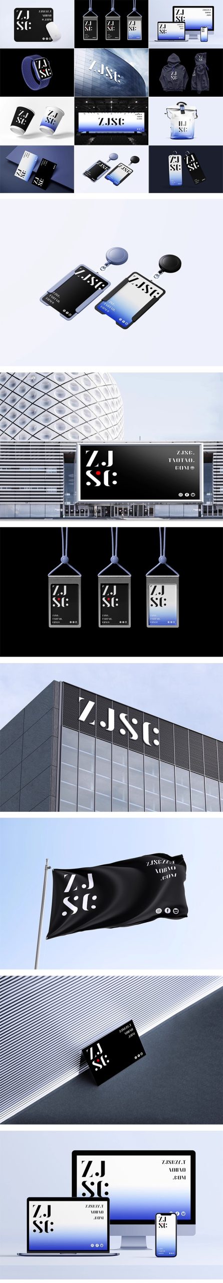 图片[3]-高级感企业展会品牌vi样机公司广告牌工牌展示logo贴图样机素材-大怪兽分享