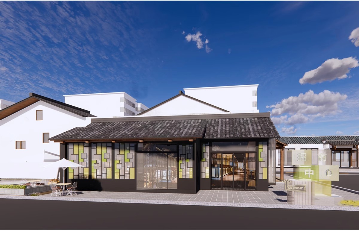 图片[26]-文创园室外商业街步行街购物广场音乐街古街SU模型建筑规划设计-大怪兽分享