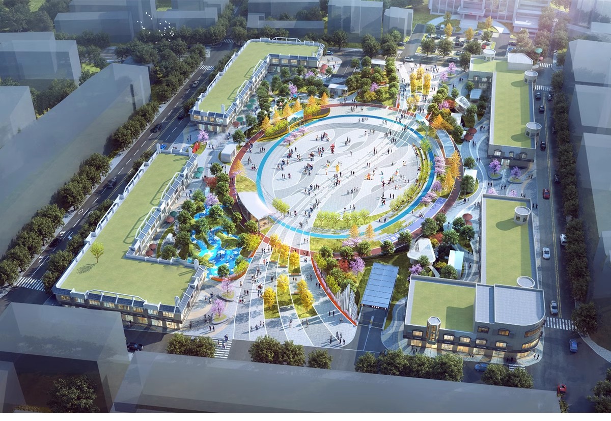 图片[27]-城市社区儿童口袋街角体育文化滨水广场设计公园景观廊架SU模型库-大怪兽分享