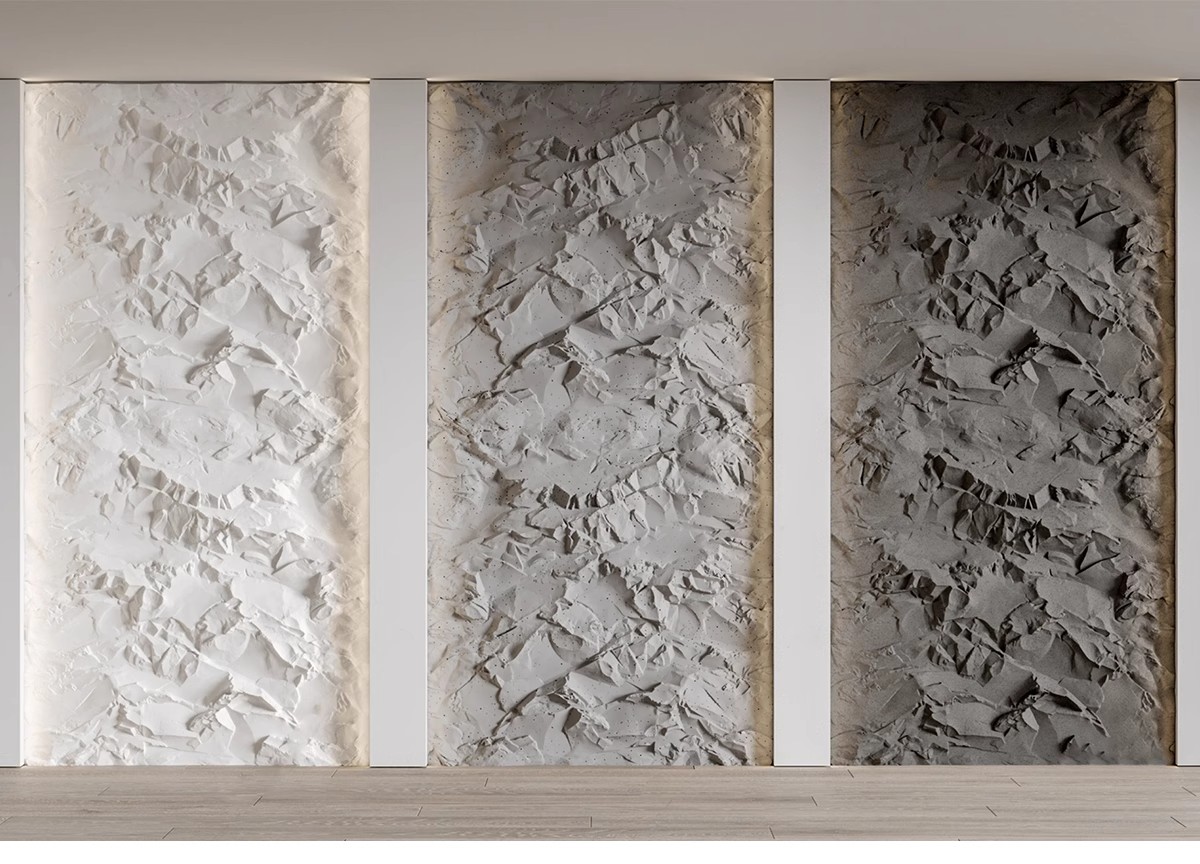 图片[26]-毛石墙面文化石熔积岩水泥石墙岩石浮雕背景墙草图大师单体SU模型-大怪兽分享