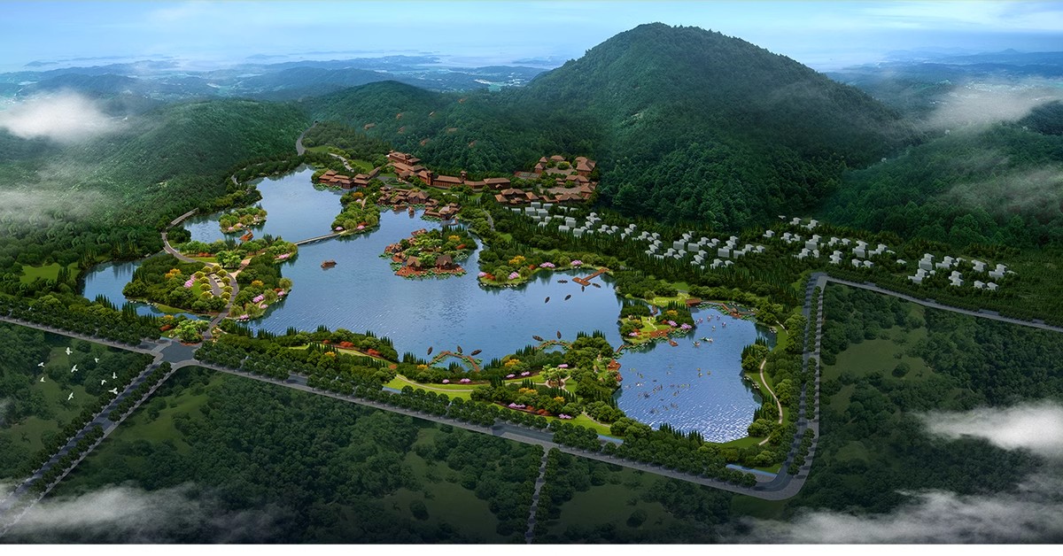 图片[26]-美丽乡村规划PS设计鸟瞰图PSD素材山地旅游度假村景观田园综合体-大怪兽分享