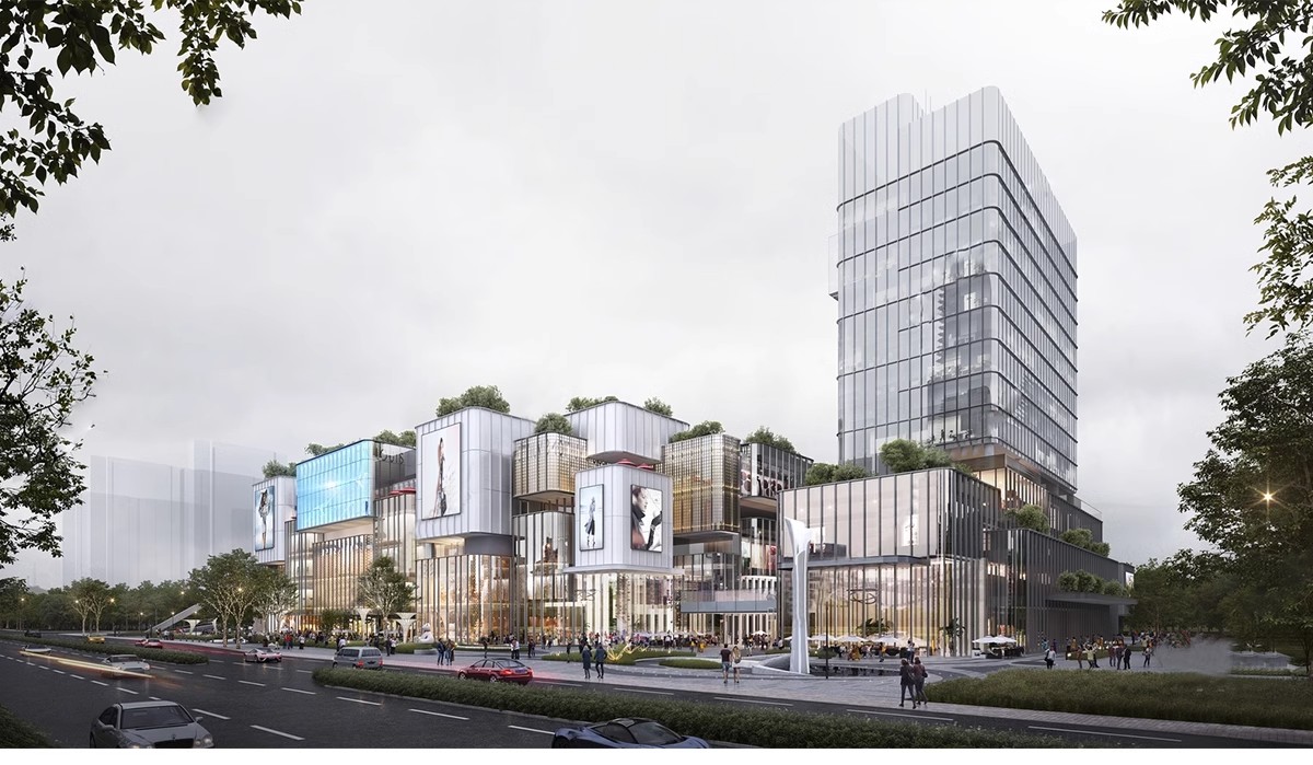 图片[27]-现代商业综合体商城商场购物中心步行街广场草图大师SU模型素材-大怪兽分享