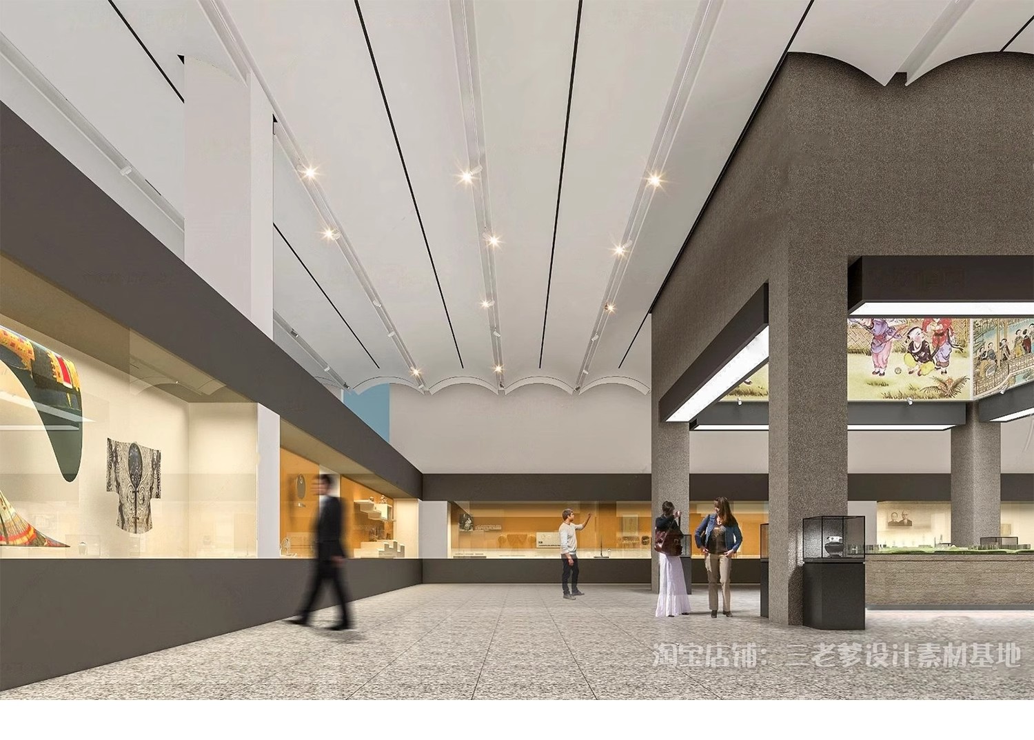 图片[27]-布艺刺绣皮影戏剧非遗文化展厅博物馆中式传统民俗展览馆su模型-大怪兽分享