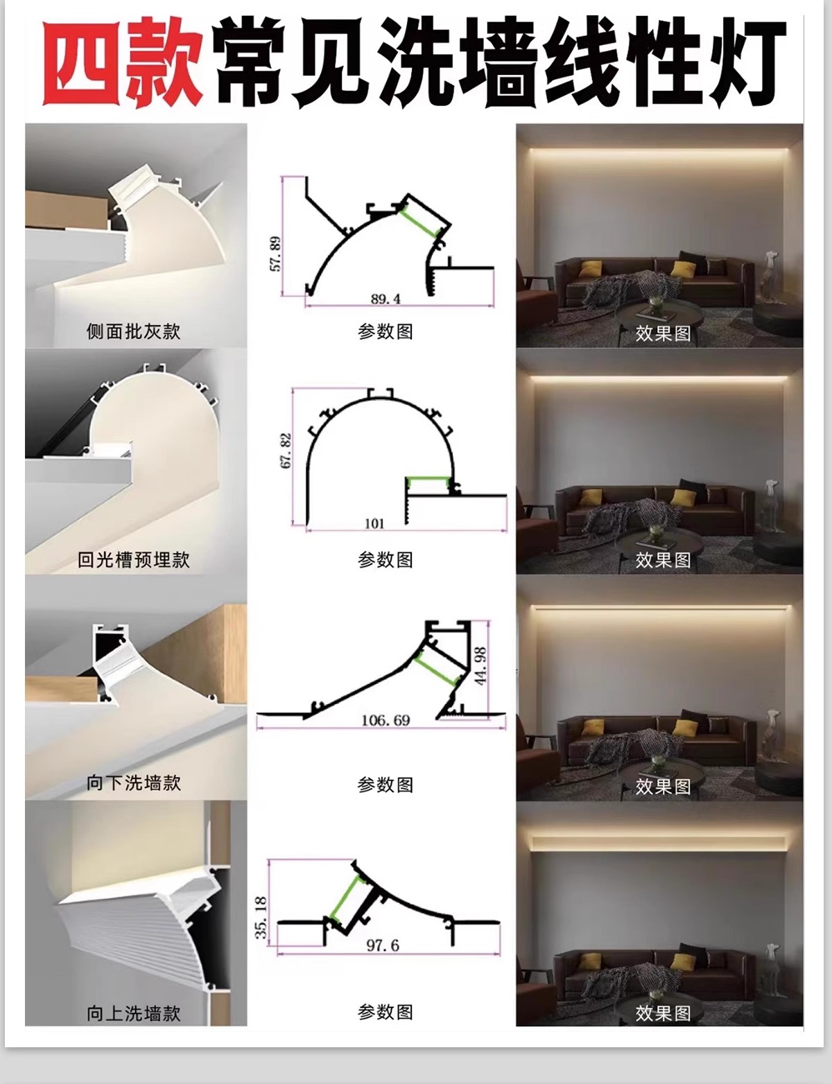 图片[26]-室内家装住宅灯光场景运用安装节点模块照明解析分析灯具CAD图纸-大怪兽分享