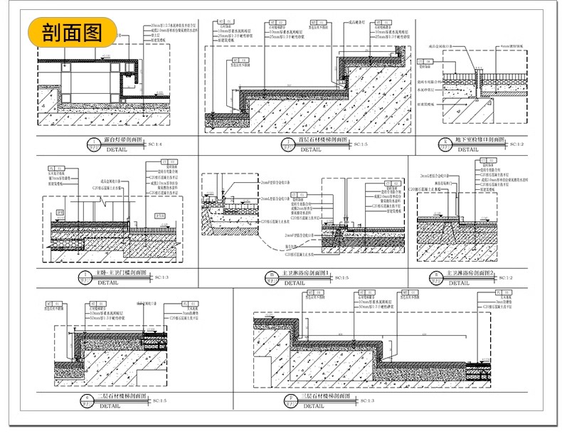 图片[26]-别墅样板间装修设计效果图纸室内软装方案实景CAD施工图配SU模型-大怪兽分享