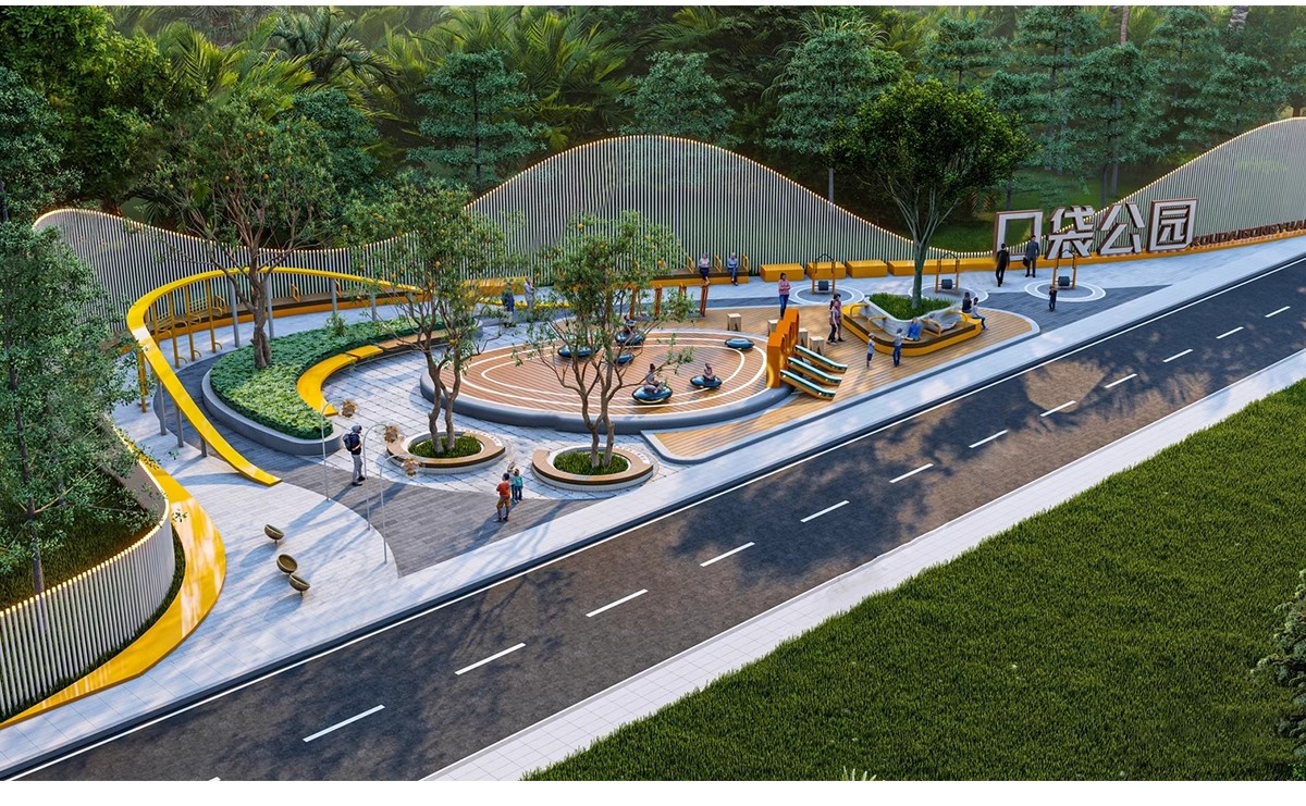 图片[25]-现代公园广场小游园园林节点景观树池座椅坐凳小品草图大师SU模型-大怪兽分享