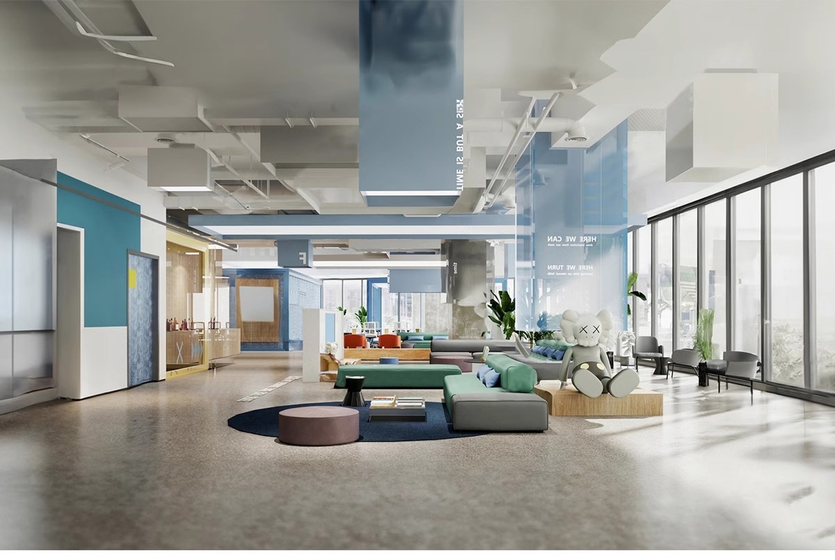 图片[27]-办公室SU模型CAD全套现代北欧会议室共享空间loft工作室草图大师-大怪兽分享