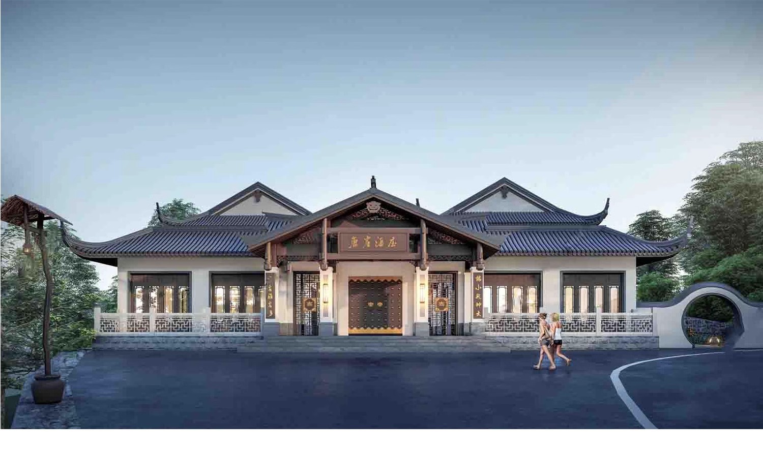 图片[27]-草图大师古建su模型 中式古建筑sketchup亭子城墙牌楼设计素材库-大怪兽分享